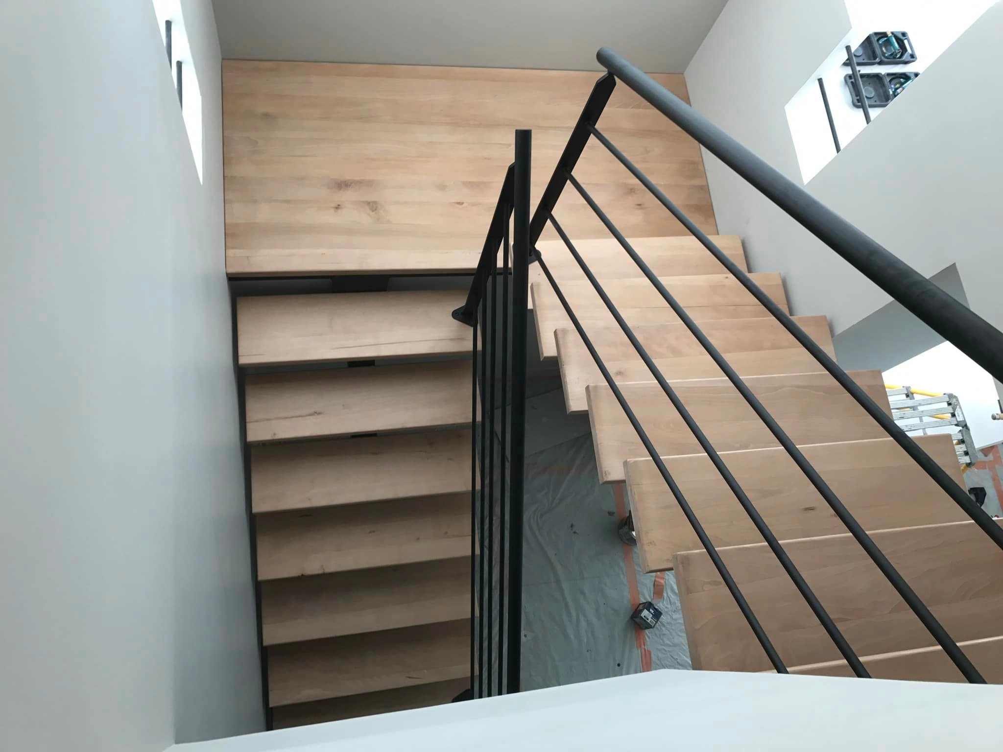 Escalier en bois